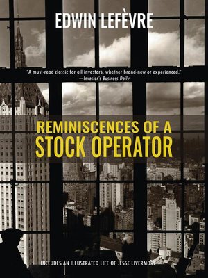 cover image of Reminiscences of a Stock Operator (Warbler Classics)